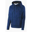 Sport-Tek PosiCharge Electric Heather Fleece Hooded Pullover — view 9