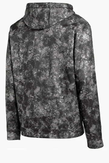 Sport-Tek Sport-Wick Mineral Freeze Fleece Hooded Pullover — view 7