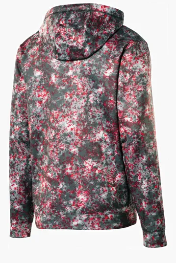 Sport-Tek Sport-Wick Mineral Freeze Fleece Hooded Pullover — view 9