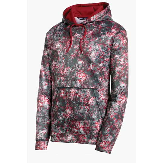 Sport-Tek Sport-Wick Mineral Freeze Fleece Hooded Pullover — view 4