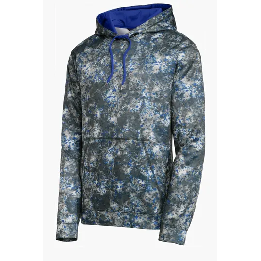 Sport-Tek Sport-Wick Mineral Freeze Fleece Hooded Pullover — view 6