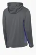 Image for Sport-Tek Sport-Wick Fleece Colorblock Hooded Pullover. -17