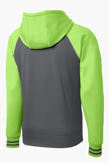 Sport-Tek Sport-Wick Varsity Fleece Full-Zip Hooded Jacket — view 10