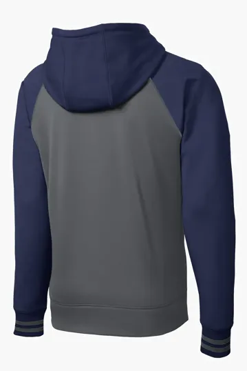 Sport-Tek Sport-Wick Varsity Fleece Full-Zip Hooded Jacket — view 11