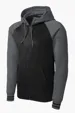 Sport-Tek Sport-Wick Varsity Fleece Full-Zip Hooded Jacket — view 3