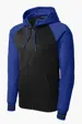 Sport-Tek Sport-Wick Varsity Fleece Full-Zip Hooded Jacket — view 4