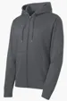 Sport-Tek Sport-Wick Fleece Full-Zip Hooded Jacket — view 3