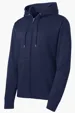 Sport-Tek Sport-Wick Fleece Full-Zip Hooded Jacket — view 4
