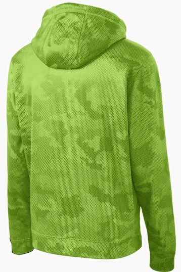 Sport-Tek Sport-Wick CamoHex Fleece Hooded Pullover — view 7