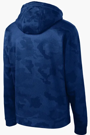 Sport-Tek Sport-Wick CamoHex Fleece Hooded Pullover — view 8