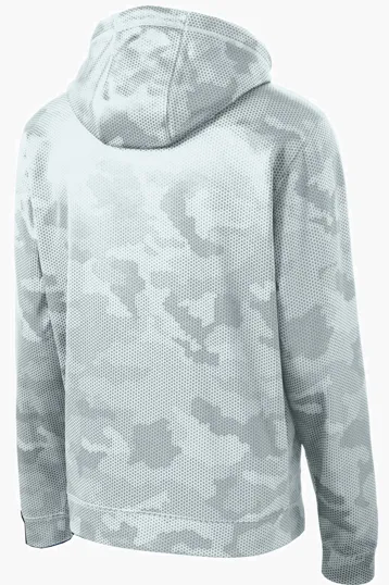 Sport-Tek Sport-Wick CamoHex Fleece Hooded Pullover — view 9