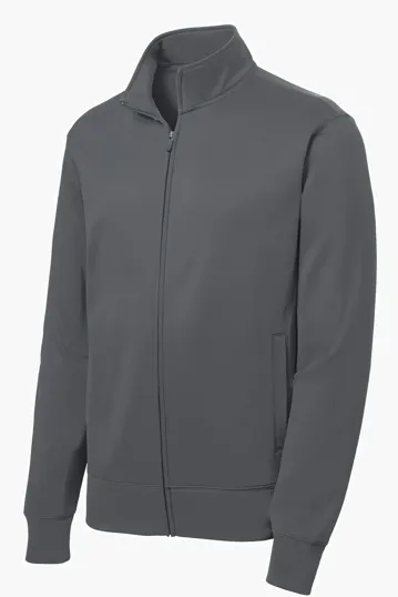 Sport-Tek Sport-Wick Fleece Full-Zip Jacket — view 3