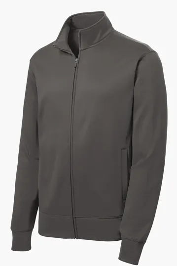 Sport-Tek Sport-Wick Fleece Full-Zip Jacket — view 5