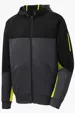 Sport-Tek Tech Fleece Colorblock Full-Zip Hooded Jacket — view 3