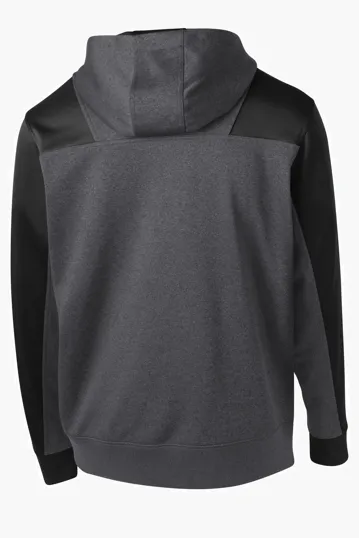 Sport-Tek Tech Fleece Colorblock 1/4-Zip Hooded Sweatshirt — view 8