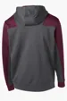 Sport-Tek Tech Fleece Colorblock 1/4-Zip Hooded Sweatshirt — view 10
