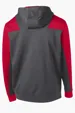 Sport-Tek Tech Fleece Colorblock 1/4-Zip Hooded Sweatshirt — view 12