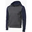 Sport-Tek Tech Fleece Colorblock 1/4-Zip Hooded Sweatshirt — view 5