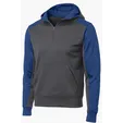 Sport-Tek Tech Fleece Colorblock 1/4-Zip Hooded Sweatshirt — view 7