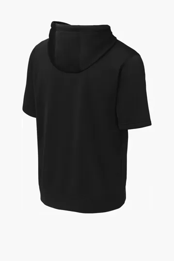 Sport-Tek Sport-Wick Fleece Short Sleeve Hooded Pullover — view 8