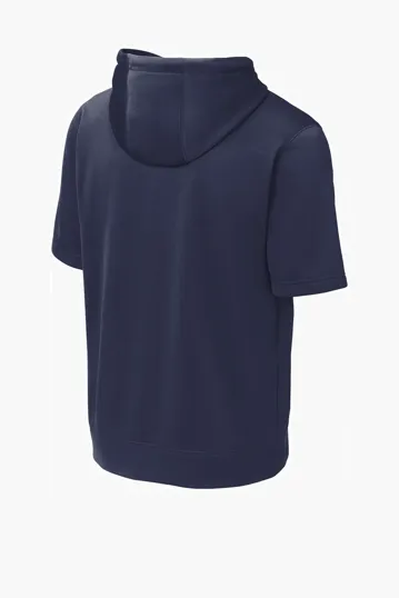Sport-Tek Sport-Wick Fleece Short Sleeve Hooded Pullover — view 10