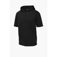 Sport-Tek Sport-Wick Fleece Short Sleeve Hooded Pullover — view 2