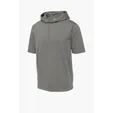 Sport-Tek Sport-Wick Fleece Short Sleeve Hooded Pullover — view 3