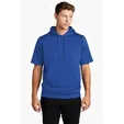 Sport-Tek Sport-Wick Fleece Short Sleeve Hooded Pullover