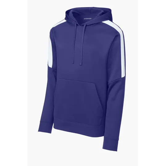 Sport-Tek Sport-Wick Fleece United Pullover Hoodie — view 10