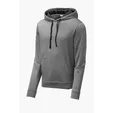 Sport-Tek PosiCharge Sport-Wick Heather Fleece Hooded Pullover — view 2