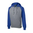 Sport-Tek Raglan Colorblock Pullover Hooded Sweatshirt — view 7