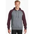 Sport-Tek Raglan Colorblock Pullover Hooded Sweatshirt
