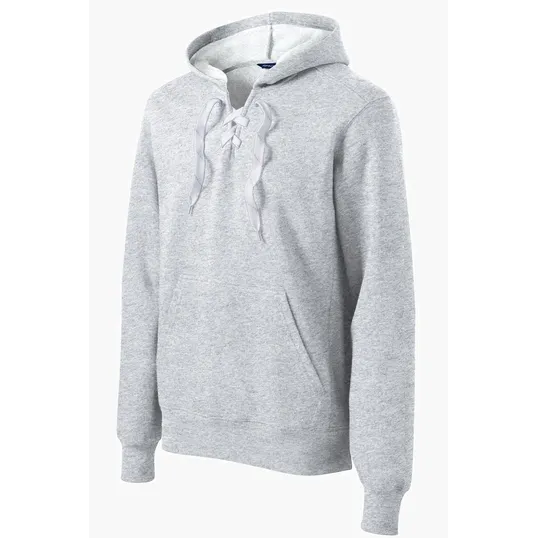 Sport-Tek Lace Up Pullover Hooded Sweatshirt — view 2