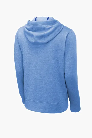 Sport-Tek PosiCharge Tri-Blend Wicking Fleece Full-Zip Hooded Jacket — view 6