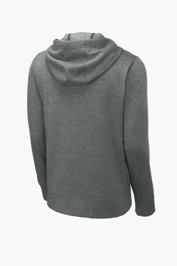Sport-Tek PosiCharge Tri-Blend Wicking Fleece Full-Zip Hooded Jacket — view 8