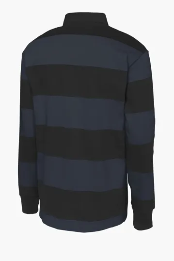 Sport-Tek Classic Long Sleeve Rugby Polo — view 9