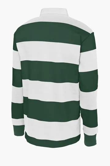 Sport-Tek Classic Long Sleeve Rugby Polo — view 5