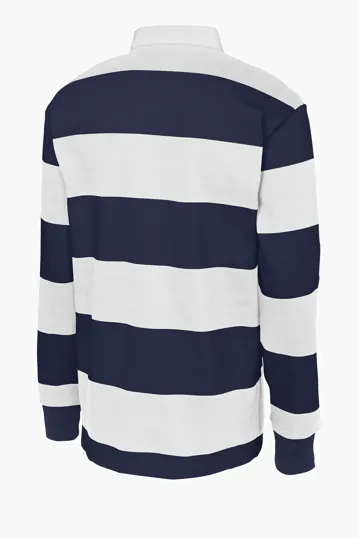 Sport-Tek Classic Long Sleeve Rugby Polo — view 6