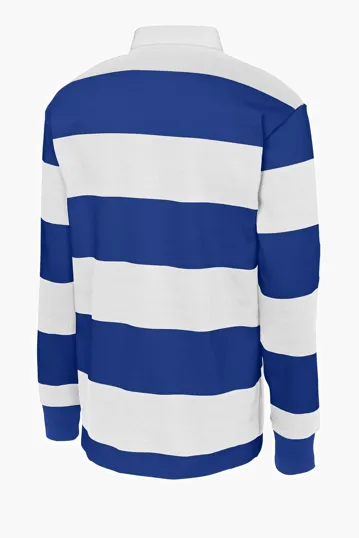 Sport-Tek Classic Long Sleeve Rugby Polo — view 7