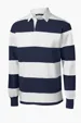 Sport-Tek Classic Long Sleeve Rugby Polo — view 3