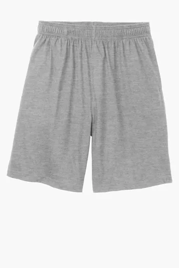 Sport-Tek Jersey Knit Short with Pockets — view 3