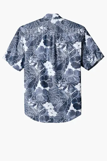 Tommy Bahama Coconut Point Playa Flora Short Sleeve Shirt — view 4