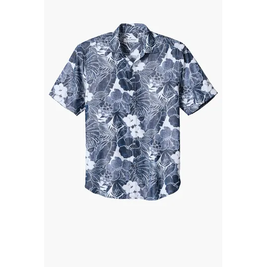 Tommy Bahama Coconut Point Playa Flora Short Sleeve Shirt — view 2