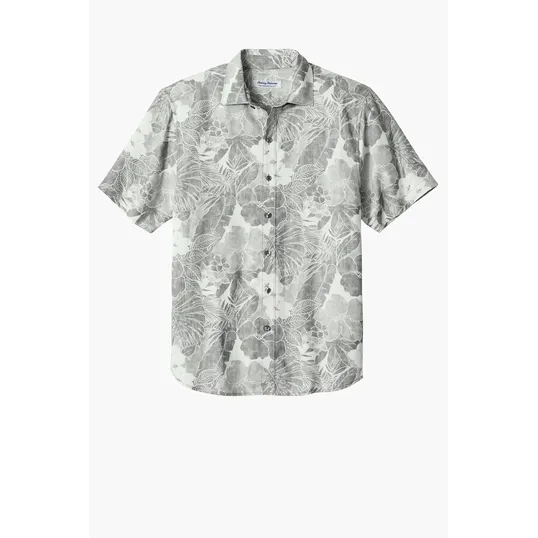 Tommy Bahama Coconut Point Playa Flora Short Sleeve Shirt — view 3