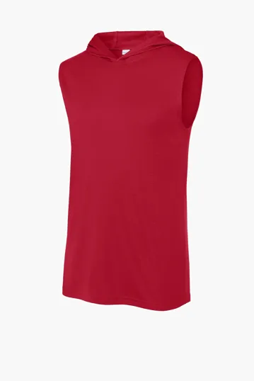 Sport-Tek Competitor Sleeveless Hoodie — view 3