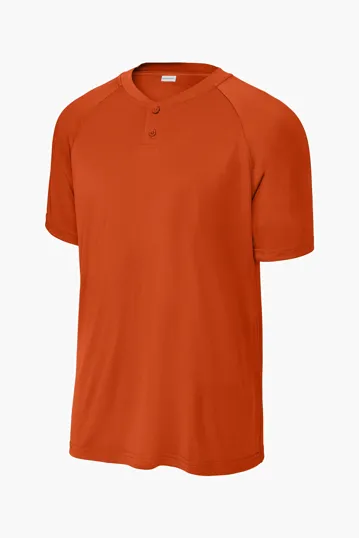 Sport-Tek PosiCharge Competitor 2-Button Henley — view 4
