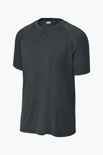 Sport-Tek PosiCharge Competitor 2-Button Henley — view 8
