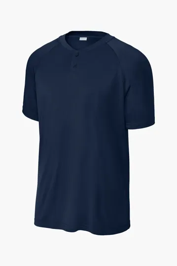 Sport-Tek PosiCharge Competitor 2-Button Henley — view 12