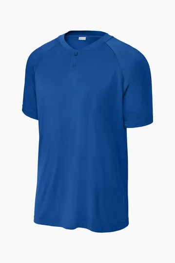 Sport-Tek PosiCharge Competitor 2-Button Henley — view 13