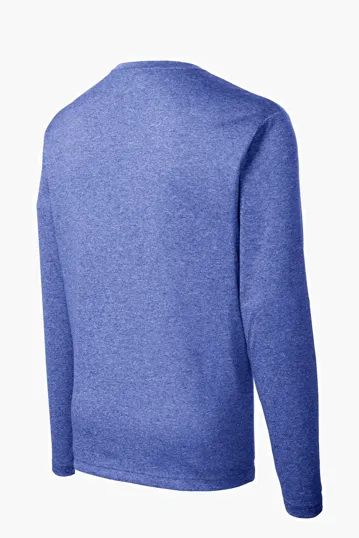 Sport-Tek Long Sleeve Heather Contender Tee — view 10